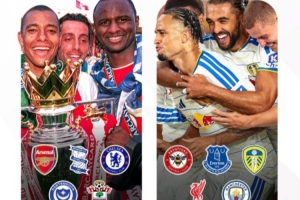 英超第二次出现5队赛季前5轮不败，第一次是2003-04赛季
