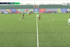 中国U15男足0-1落后，安哥拉球员抽射破门
